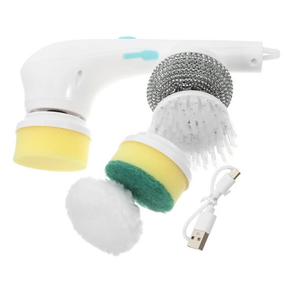 Amosfun Handheld Scrubbers for Cleaning Compact Electric Cleaning Brush with Cordless Design for Home 1 Set