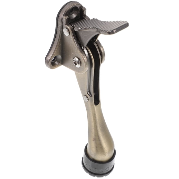 Amosfun Semi Automatic Coffee Door Stopper with Foot Step Adjustable for Household Doors