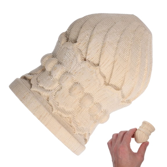 Amosfun Pineapple Post Pineapple Finial Khaki 1Pcs Enhances Aesthetics Indoor Decoration