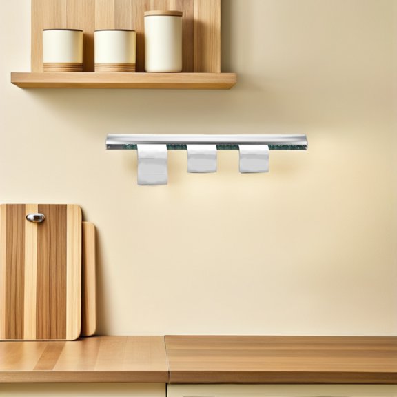 Amosfun Kitchen Receipt Holder for Restaurant with Ticket Rail Display Slide Easy to Install