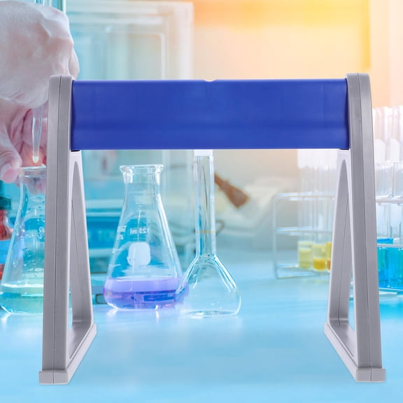 Amosfun Laboratory Pipette Holder Plastic Storage Rack Portable Pipette Stand with Durable Design