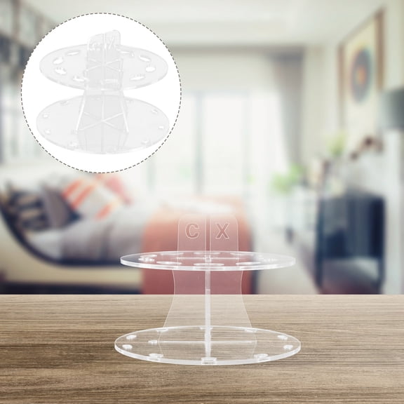 Amosfun Transparent Acrylic Makeup Brush Drying Rack Holder for Quick and Brush Drying, 1 Piece
