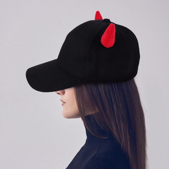 Amosfun Unique Horn Baseball Cap for Men Multi Color Durable Outdoor Use