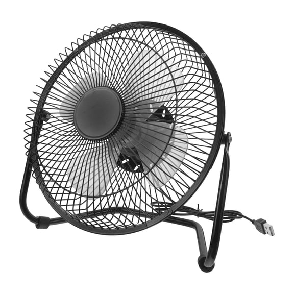 Amosfun Mini Fan For Desk 1Set USB Powered Low Noise Retro Design For Laptop Users Needing