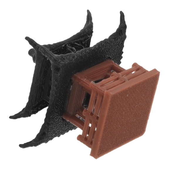 Amosfun Multi-Color Plastic Pavilion Model for Home and Bonsai Garden Decor