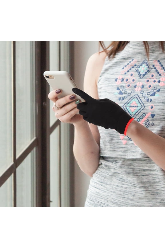Spandex Gaming Gloves for Mobile Devices, 1 Pair Touchscreen Compatible Gloves for Improved Game Control