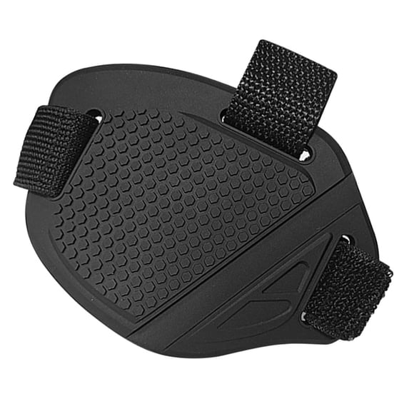 Amosfun Black Motorcycle Gear Shift Lever Pedal Cover with Solid Construction for Protective Riding