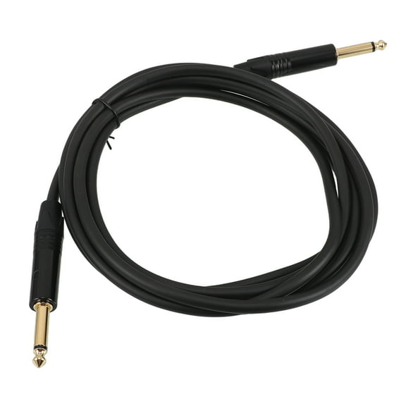 Amosfun Multi Color Guitar Patch Cable with Plated Gold Plated 6.35mm Connectors and Double Shielded Wire
