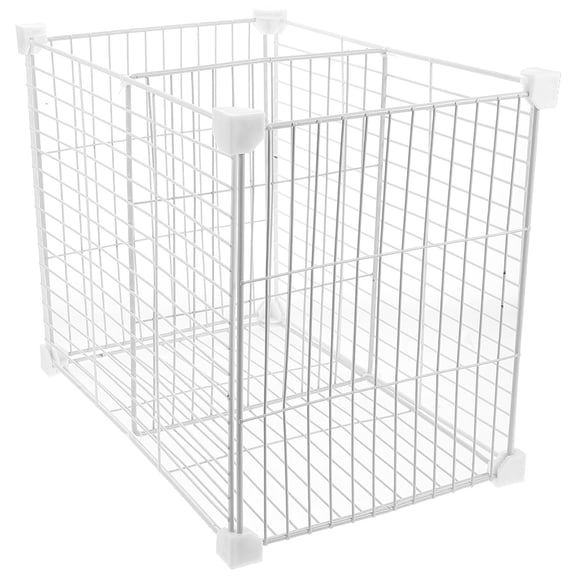 Amosfun Multifunctional White Freezer Rack with Easy Installation and Metal Construction for Refrigerator Storage