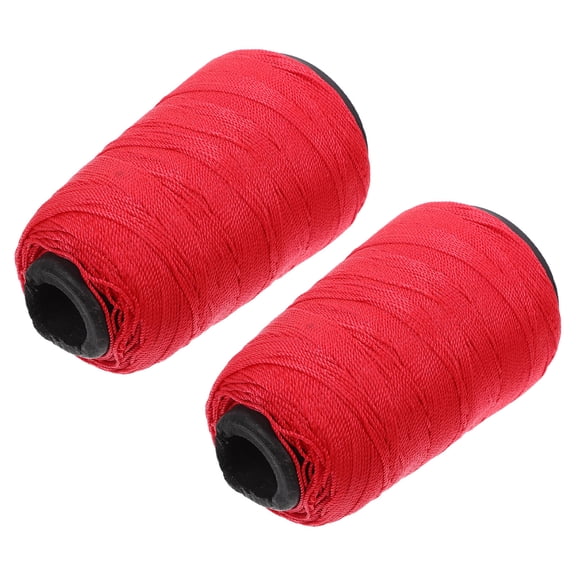 Amosfun Multipurpose Red Nylon Twine for Construction Masonry and Outdoor Projects