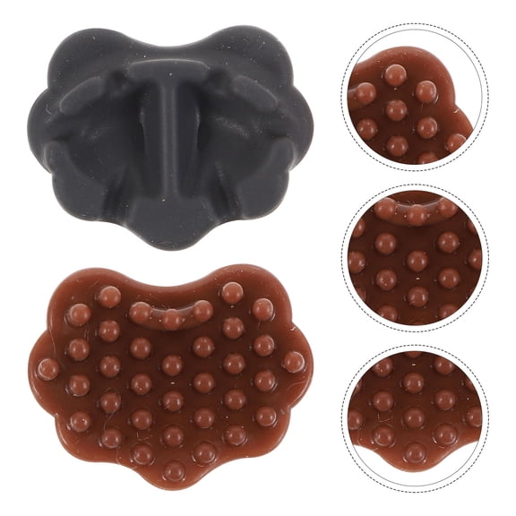 Amosfun 2-Pack Composite Nano Erhu Practice Mutes, Portable, Assorted Colors for Home, Studio, and