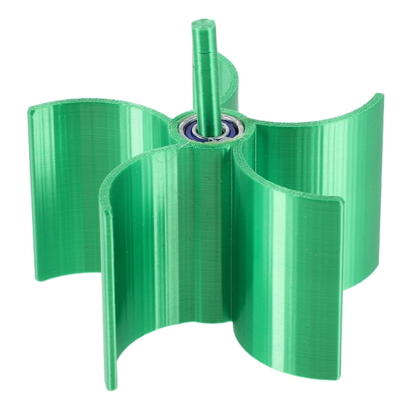 Amosfun Natural Green Small Aquarium Water Wheel Ornament for Fish Tank Landscaping Decor