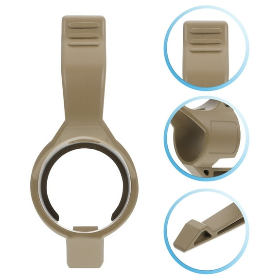 Amosfun Nylon Hunting Flashlight Loop Portable Flashlight Holder with Back Clip for Outdoor Use