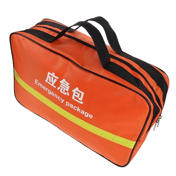Amosfun Orange Emergency Rescue Bag with Multi Compartment Storage, 44.5cm