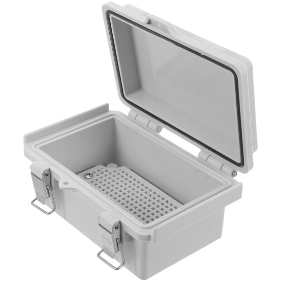 Amosfun Outdoor Waterproof Electrical Distribution Box Grey with Multifunctional Design