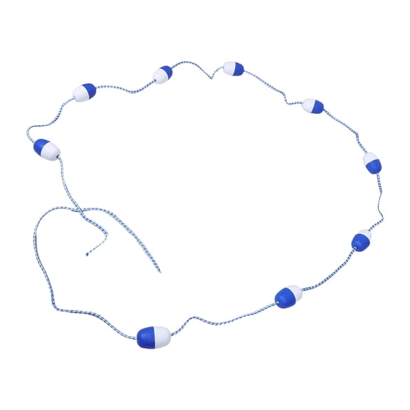 Amosfun Outdoor Pool Rope with Integrated Buoy Floats Uv Resistant Polypropylene Floating Line