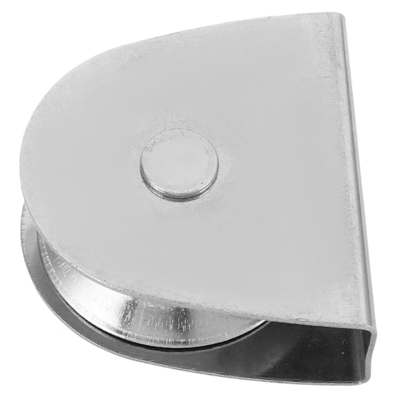 Amosfun Stainless Steel Flagpole Pulley, Heavy Duty, Plated Silver, for Flagpole, Smooth Operation, Ball Bearings