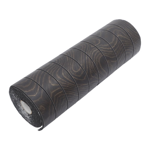 Amosfun PVC Waterproof Self Stick Wall Panel Brown for Kitchen Bathroom Decorative Covering