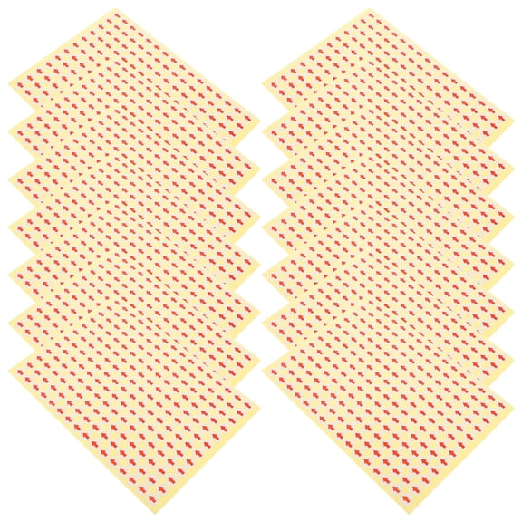 Amosfun Paper Red Arrow Self Adhesive Labels Sheets for Daily Use Easy Peel Marking Stickers