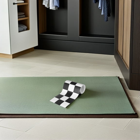 Amosfun Multi Color Waterproof Peel and Stick Wall Border for Kitchen and Bathroom