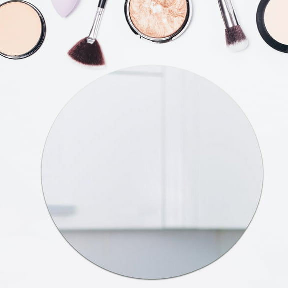 Amosfun White Acrylic Mirror Board for Photo Backdrops, Jewelry Displays, Electronics Showcases, and Visual Presentation Uses