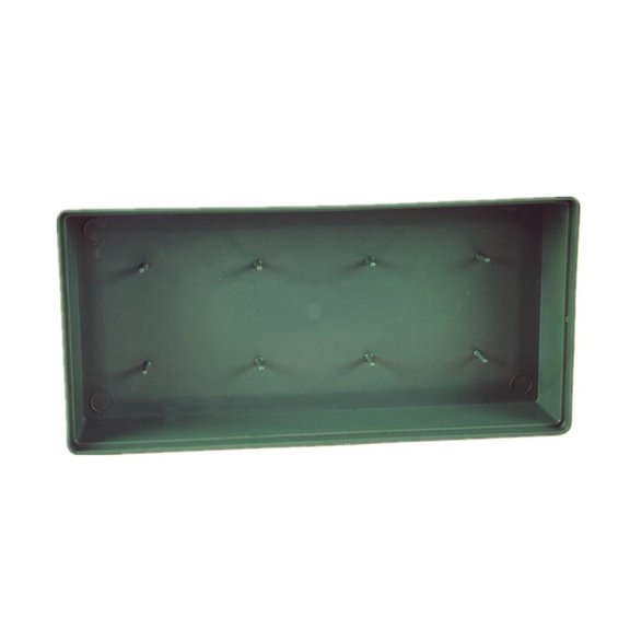 Amosfun Desk Flower Decor Pot in Green Plastic with Small Cell Design