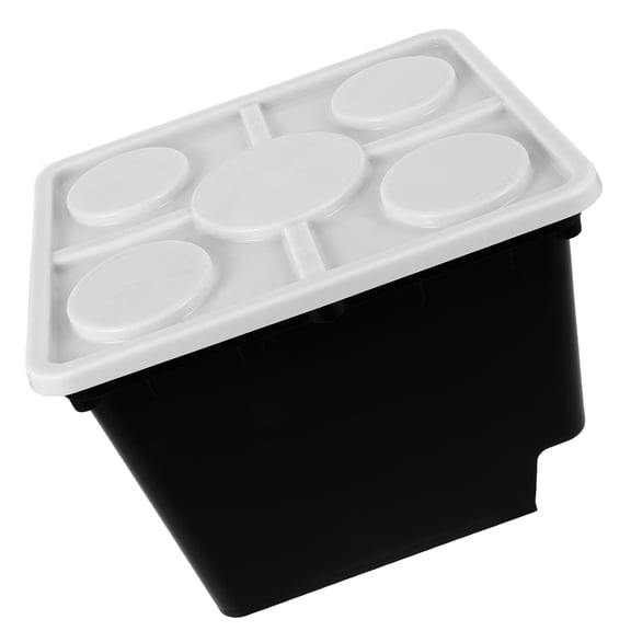 Amosfun Plastic Soilless Culture Bucket for Hydroponic Garden and Plant Maintenance