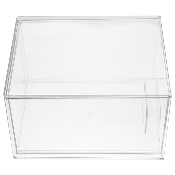 Amosfun Transparent Stackable Acrylic Desk Organizer with Drawers