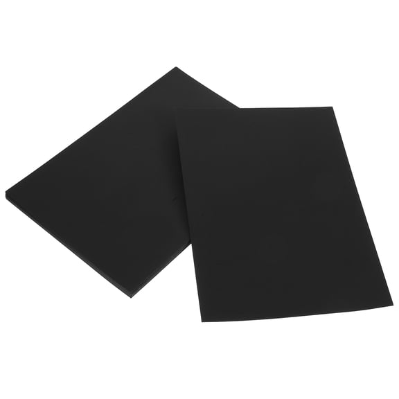 Amosfun Premium Black Cardstock Paper for Crafting Invitations and Scrapbook Supplies