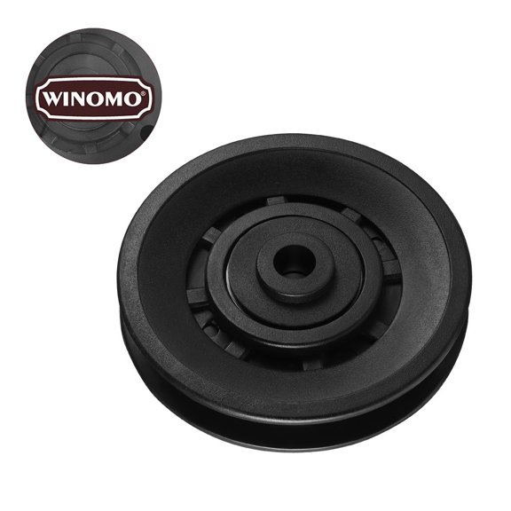 Amosfun Durable Nylon Pulley Wheel with Waterproof Bearing for Home Gym Equipment Use