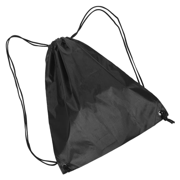 Amosfun Simple Drawstring Bag Motorcycle Luggage Inner Bag Black Polyester 1Pack