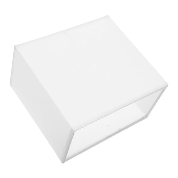 Amosfun Simple Style White Rectangular Lamp Shade for Household Lamps