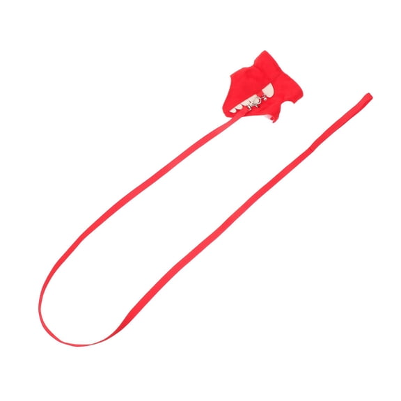 Amosfun Red Small Animal Harness and Leash Made of Durable Polyester for Ferrets Rabbits Guinea Pigs