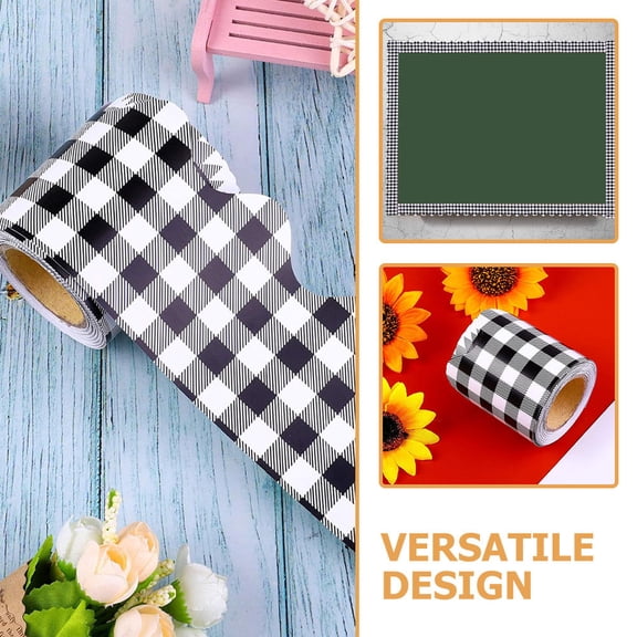 Amosfun Removable Blackboard Border Trim Sticker Multi Color Cuttable Decorative Border for Party