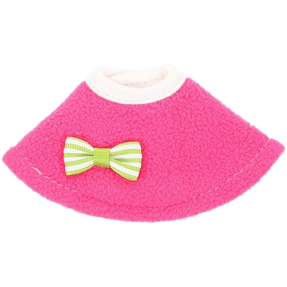 Amosfun Rosy Parrot Anti-Bite Collar Polar Fleece Bird Neck Protector Comfortable Durable