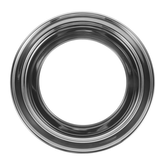 Amosfun Round Stainless Steel Bbq Drip Tray with Heat Resistant Design and Stable Base