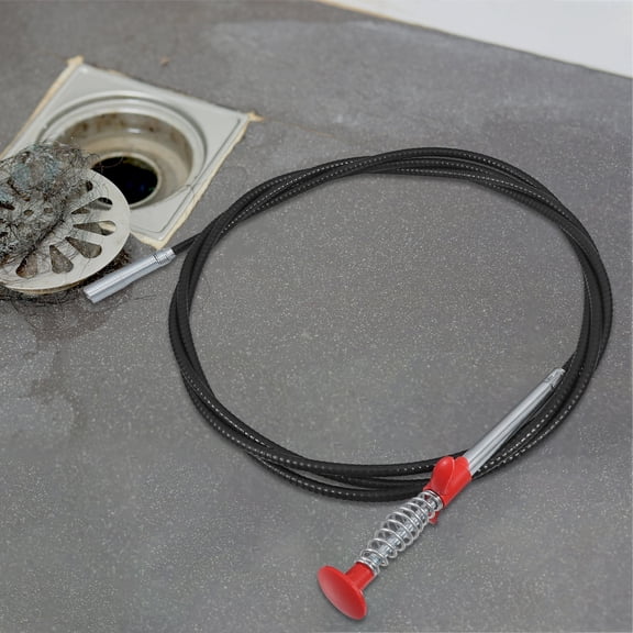 Amosfun Flexible Claw Grabber Tool Red for Sewer and Kitchen Sink Drain Maintenance