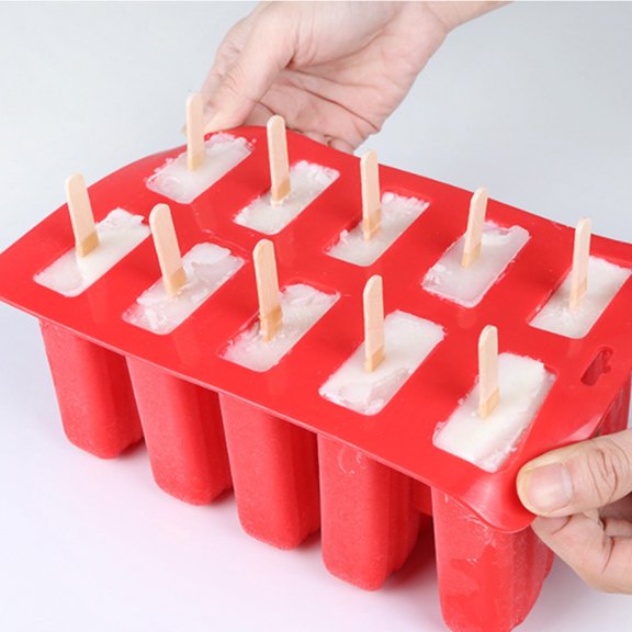 Amosfun Red Silicone Mold Maker for Home Kitchen, Safe Tray