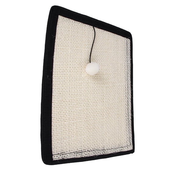 Amosfun Sisal Cat Scratching Board White Square For Nail Trimming 1 Set