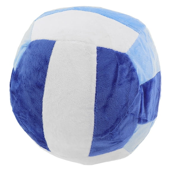 Amosfun Volleyball Plush Pillow Round Cushion for Bedroom Decor, Soft Throw Pillow for Athletes, 1 Piece
