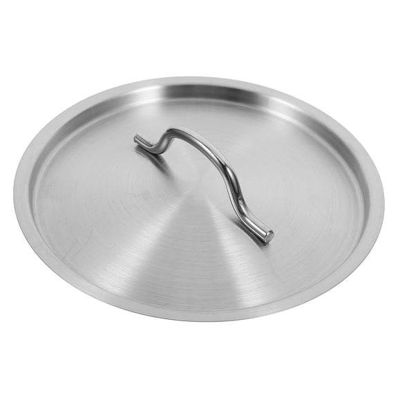 Amosfun Stainless Steel Plated Silver Pot Lid with Tight Seal for Cooking Pots and Frying Pans