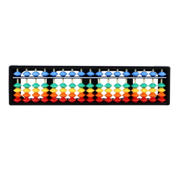 Amosfun Calculating Chinese Abacus Arithmetic Training Abs 1Pcs For Students
