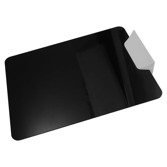 Amosfun Student Desk Dividers Black Acrylic 1Set for Classroom Examination Partition