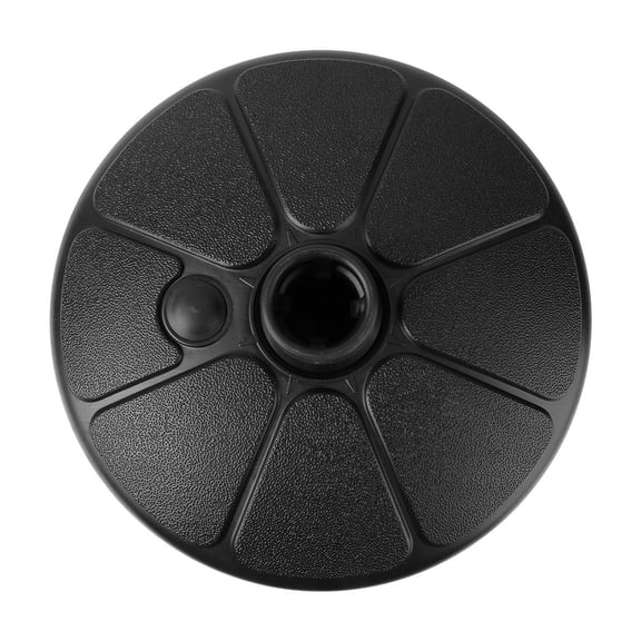 Amosfun Black Plastic Umbrella Base Stand Outdoor Leakproof Fillable for Beach Garden Use