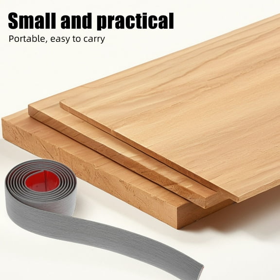 Amosfun Transition Strips for Doorways Floor Transition Strip Grey PVC for Home Office 1Pcs