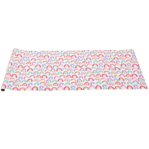 Amosfun Vibrant Multi Color Paper Wrapping Paper Roll for Various Occasions