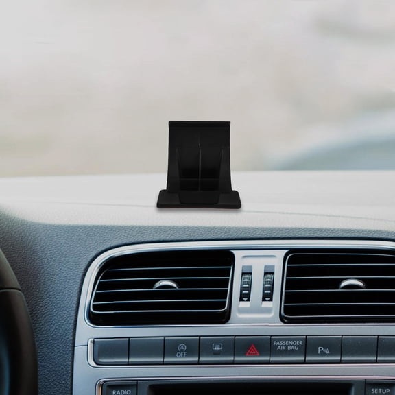 Amosfun Universal Black Car Tablet Holder for Center Console with Self Adhesive Mount and Easy Installation