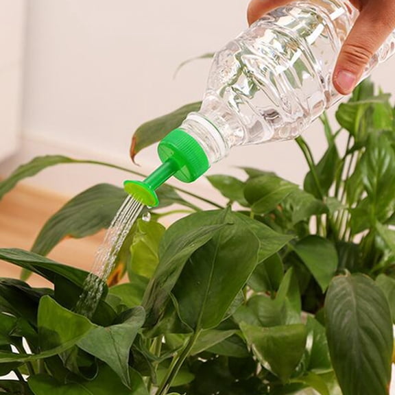 Amosfun Universal Watering Device Green Gardening Tool with Even Water Flow for Bottle Attachment
