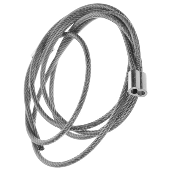 Amosfun Versatile Plated Silver Basketball Net String Replacement Rope with High Strength for Secure Hoop Attachment