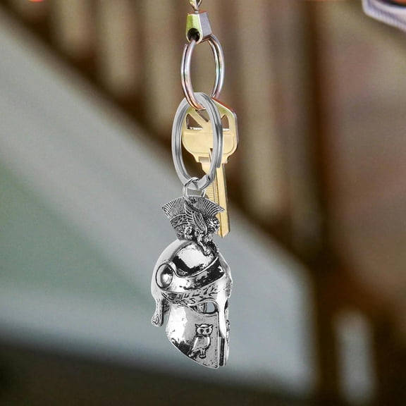 Amosfun Retro Alloy Keychain Backpack Charm, 1 Piece Vintage Style Pendant for Bags, Accessories, and